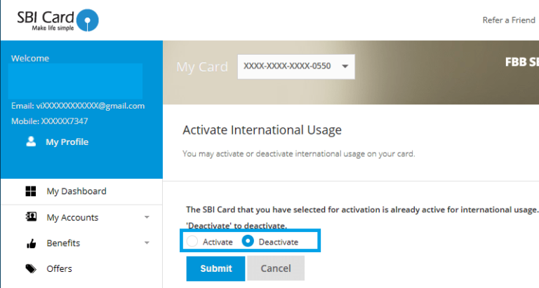 How to Disable or Enable International Transactions on Credit Card