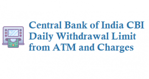 central bank of india daily atm withdrawal limit